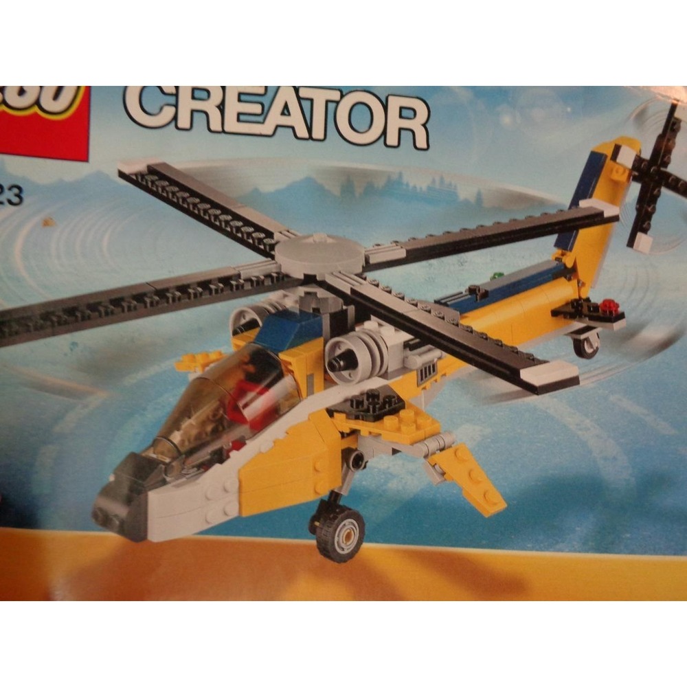 Lego 31023 Creator 3 in 1 Yellow Racers Helicopter